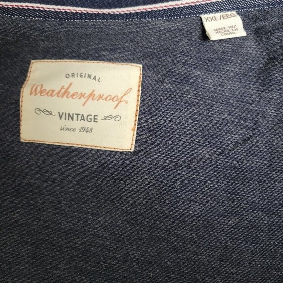 WEATHERPROOF Long Sleeve Casual Shirt Men's.  Size XXL.  New With Tags $75 - Picture 6 of 7